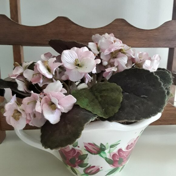 Eden Prairie Floral Arrangement and Milk Glass Bud Vase - Picture 3 of 8